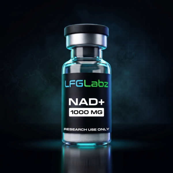 NAD+ 1000mg peptide vial product photo
